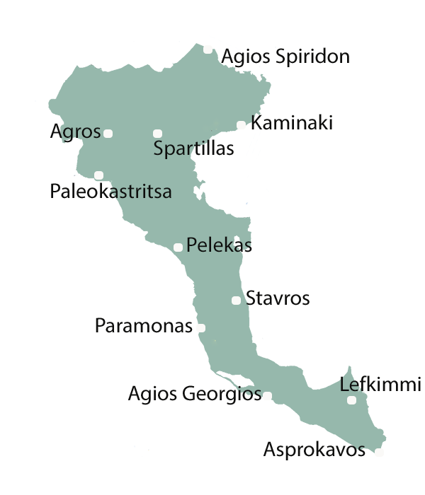 On the Corfu Trail Map